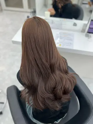 ロング ♡ナチュラルガーリー ♡ベージュ♡RINAのヘアスタイル