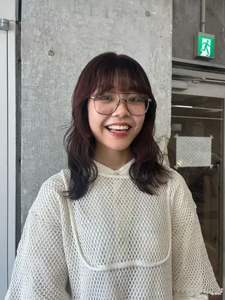 セミロング 伊藤ほのか /パーマ/ショートのヘアスタイル