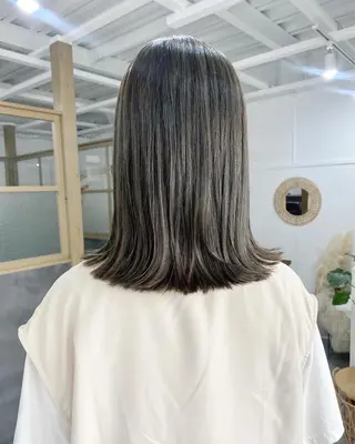 ミディアム カラー ヘアアレンジ ume所属・ひなの .のその他イメージ