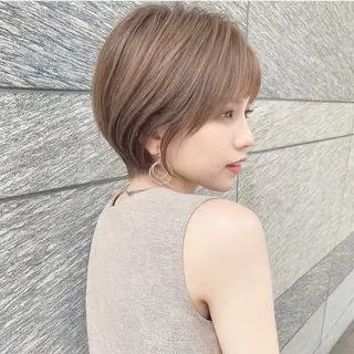 ショート 似合わせレイヤー 髪質改善/柴木琴愛のヘアスタイル