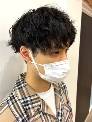 パーマ メンズ Feel luce所属・坂野 智也のヘアスタイル