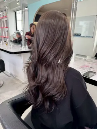 ロング ♡透明感ブラウン♡ sayaka🧸のヘアスタイル