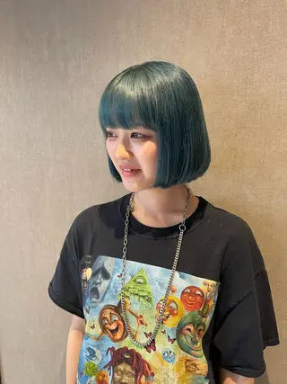 ショート 透明感カラー/艶髪/ エクステ/HIROのヘアスタイル