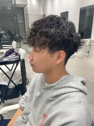 パーマ 無料ショートモデル 募集中❗️秋山ひらいのヘアスタイル