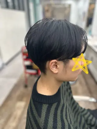 メンズ Uhair本山所属・⟡.·mamiya 縮毛矯正/ヘアセットのヘアスタイル