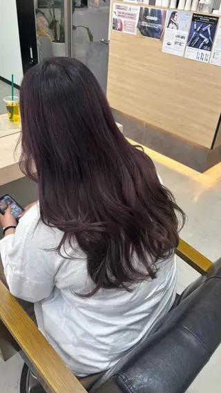 ロング カラー 【ALEAP】 chisatoのヘアスタイル