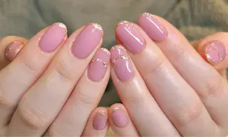 ショート カラー ネイル ネイルサロン リリーブランシュ所属・森 瑞紀のネイルデザイン