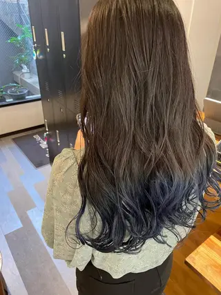 ロング カラー Stir maison[ステアメゾン]所属・layer cut /MIKUのヘアスタイル