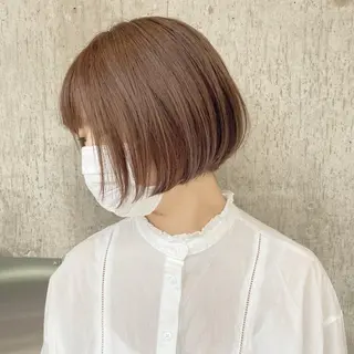ショート カラー salut町田/ボブ 🌷kana🌷のヘアスタイル