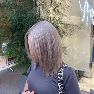 ミディアム カラー sawaka🪽うる 艶カラー/レイヤーのヘアスタイル