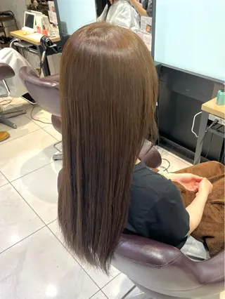 ロング 韓国レイヤー/カラー 🐈‍⬛💗miyuのヘアスタイル