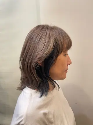 カラー 白髪ケア  BAUM まやのヘアスタイル