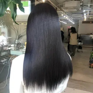 ロング カラー honoka ikegamiのヘアスタイル