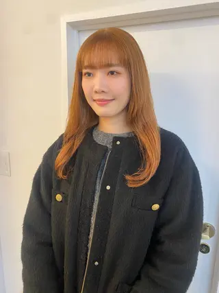 カラー 綾香 /透明感カラーのヘアスタイル