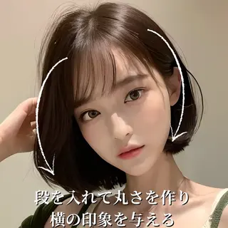 ショート ショートヘア くすみカラー、大場猛のヘアスタイル