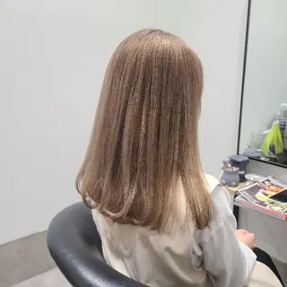セミロング GO TODAYシェアサロン岡山店所属・🎗️髪質改善・美髪 艶髪🥇小西邦生のヘアスタイル
