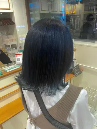 ミディアム カラー 🎀菊池ほのか🎀 girlystyleのヘアスタイル