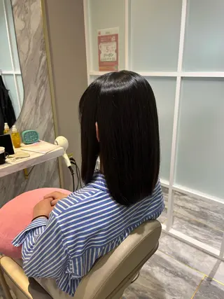 ミディアム カラー 艶ボブ🌼 MAHOのヘアスタイル