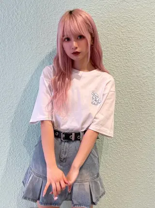 ロング 魅力引き出しヘア🐾 るくものヘアスタイル