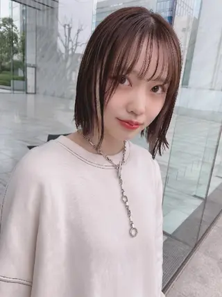 ミディアム カラー ヘアアレンジ 🎖️垢抜けヘア 🎖️美容師のヘアスタイル