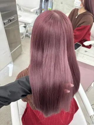 カラー Kana/韓国ヘア /暖色カラー🍒のヘアスタイル