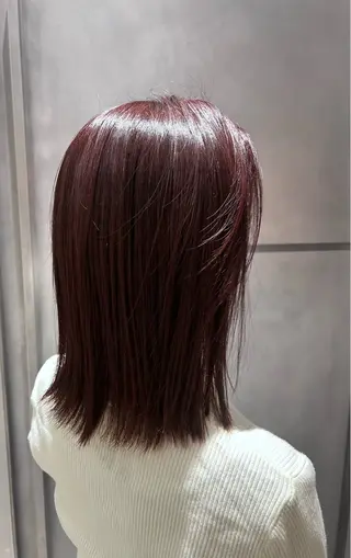 ミディアム カラー uusi所属・Serena 清澄白河のヘアスタイル
