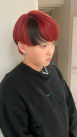 ショート カラー 💫骨格診断カット 🌈KAHOのヘアスタイル