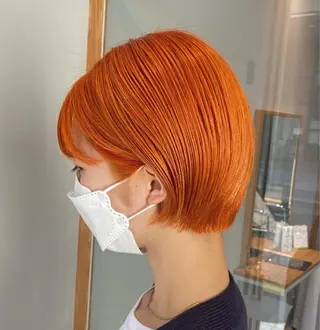 ショート F-card所属・shiga mariaのヘアスタイル