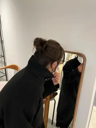 セミロング カラー 佐藤 将斗のヘアスタイル