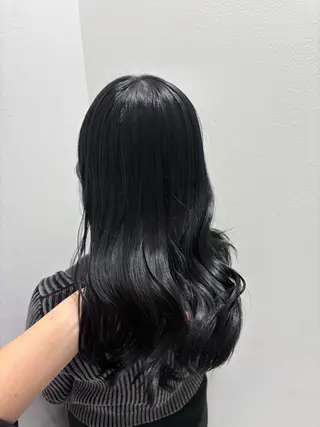 ロング カラー 🤍ྀི透ける寒色 Cocoa🤍ྀིのヘアスタイル