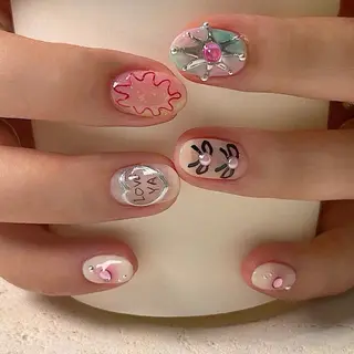 ネイル そら ネイル綾瀬のネイルデザイン