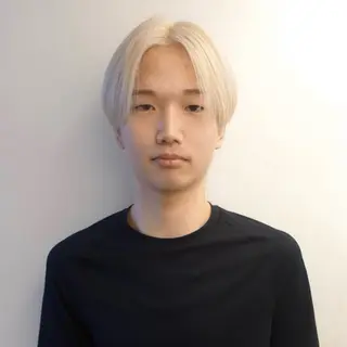 カラー メンズ ハイトーン/パーマ/ メンズ / 櫻本🌐のヘアスタイル