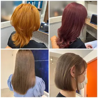 ミディアム カラー 🫧tomoka 透明感カラー🫧のヘアスタイル