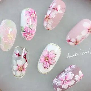 ネイル chieko'nail所属・CHILL NAIL 読谷のネイルデザイン