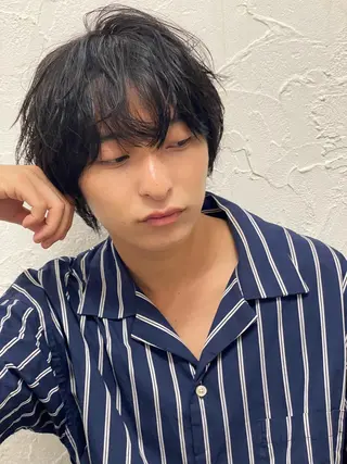 パーマ メンズ ⭕️メンズパーマ⭕️ 山口　裕太郎のヘアスタイル