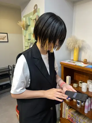 ショート カラー 丁寧なカウンセリング 🌿KENTA🌿のヘアスタイル