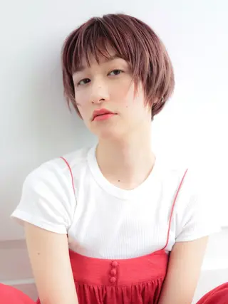 ショート 山内 愛可のヘアスタイル