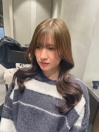 ロング カラー 💓ロング韓国ヘア ~Kirara💓のヘアスタイル