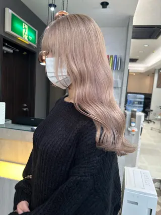 ミディアム カラー JILL/鶴岡 和幸/天神のヘアスタイル