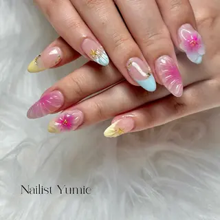 ネイル Setsalon Churaku Nailist Yumie所属・【沖縄市安慶田】 🤍Yumieのネイルデザイン