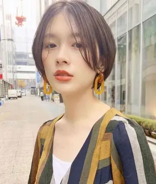 ショート ブリーチなし/透明感 /ショート/大世のヘアスタイル