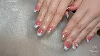 ネイル ネイリストゆか💅 長さだし、深爪矯正のネイルデザイン