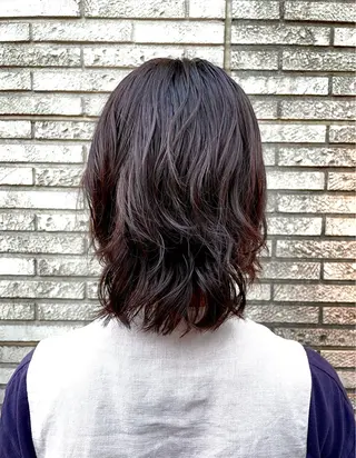 ミディアム パーマ 無料カットモデル募集 / Juanのヘアスタイル