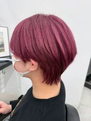 ショート NOA solte. 本間さつきのヘアスタイル
