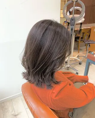 ミディアム 髪質改善/縮毛矯正 🎀小林 唯 🎀のヘアスタイル