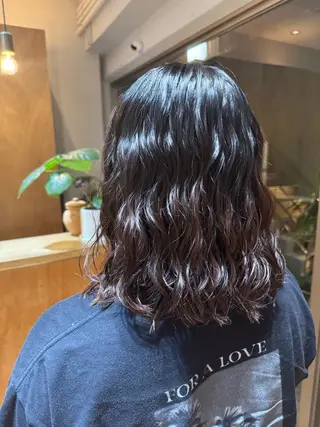 パーマ 八巻星理夏 モデルさん募集中のヘアスタイル