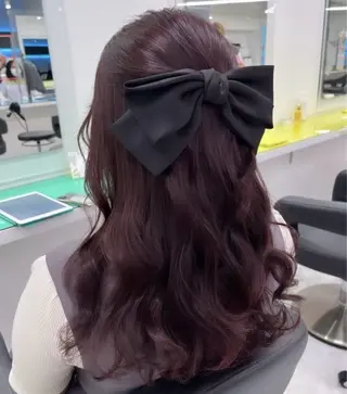 ロング カラー 🤍ベージュ/透明感 韓国ヘア/まりん🤍のヘアスタイル