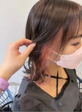 ミディアム 当日予約◎ risaのヘアスタイル