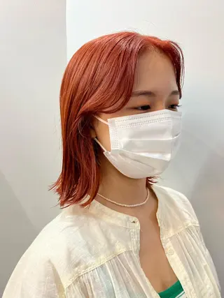 ショート カラー タカノ ノゾミのヘアスタイル