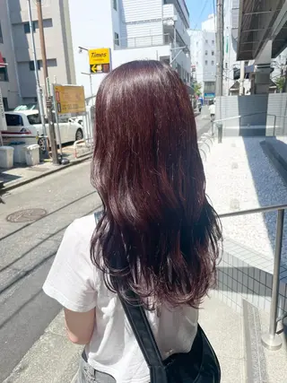 ロング カラー ヘアアレンジ 【Sweep】おじま のぞみのヘアスタイル